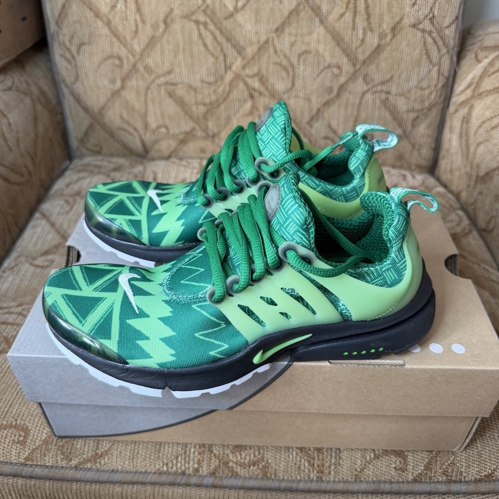 Nike Air Presto Nigeria WMNS Size XS 6.5-8.5 Pine Green‎ Black CJ1229 300 Naija